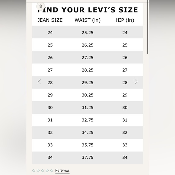 Black Levi’s Denim Short - Picture 3 of 6
